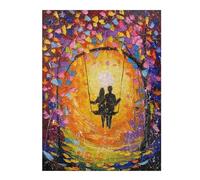 Puzzles for Teenagerss 52x38cm/1000pcs Eternal Love Adult Jigsaw Family Game Difficult Challenge Unique Birthday And Xmas Gifts 52x38cm/1000pcs