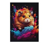 Puzzles for Teenagerss 52x38cm/1000pcs Guinea Pig Puzzles for Adults Brain Teaser Game Precision Cutting Fun at Home Activities, 52x38cm/1000pcs