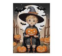 Puzzles for Teenagerss 52x38cm/1000pcs Little Boy Wizard Jigsaw Puzzle Hands-on Game Staycation Kill Time Challenging Game Gifts 52x38cm/1000pcs
