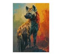 Puzzles for Teenagerss 52x38cm/1000pcs The Crazy Hyena Jigsaw Puzzle Hands-on Game Staycation Kill Time Challenging Game Gifts 52x38cm/1000pcs