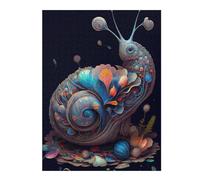Puzzles for Teenagerss 52x38cm/1000pcs The Patient Snail Jigsaw Puzzle Hands-on Game Staycation Kill Time Challenging Game Gifts 52x38cm/1000pcs
