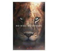 Puzzles for Teenagerss 75x50cm/1000pcs Bold Ambition No Risk, No Reward Adult Jigsaw DIY Toys Difficult Challenge Unique Birthday And Xmas Gifts 75x50cm/1000pcs