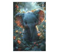 Puzzles for Teenagerss 75x50cm/1000pcs Cute Elephant Cartoon Jigsaws for Adults Relax Games Perfect Decoration Unique Birthday And Xmas Gifts 75x50cm/1000pcs