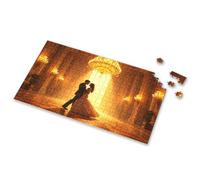 Puzzles For Toddlers 2-4 A Couple Dances Under A Grand Chandelier In An Opulent Ballroom Picture Puzzle Toys For Boys 6-8 Toys For Boys 4-6(500PCS)