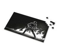 Puzzles For Toddlers 2-4 A Guitarist Performs Passionately Amidst Flames Picture Puzzle 3 Year Old Girl Gifts Spot It Game For Kids(300PCS)