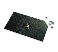 Puzzles For Toddlers 2-4 A Spider Sits In The Center Of Its Web Picture Puzzle 3 Year Old Girl Gifts Spot It Game For Kids(500PCS)