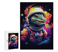 Puzzles Für Erwachsene 300 PCS Space Dinosaur Adventure -8 Puzzles Für Erwachsene Stressabbau Herausfordernde Denkspiele Familienspiele 300 PCS