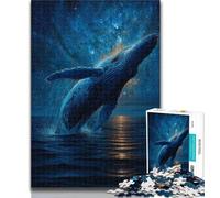 Puzzles Galaxy Whale Puzzles 1000 Pieces for Teenagers,Learning Educational Toys Family Games Birthday Present, Gifts 26x38cm
