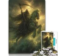 Puzzles Grim Reaper Puzzles 1000 Pieces for Adults,Educational Games Home Decoration Deal As Gifts for The Whole Family (26x38cm)