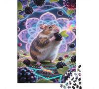 Puzzles Guinea Pig 1000 Pieces Challenge Toy for Adults Fantasy Elements Impossible Jigsaw Puzzles 1000 Pieces Educational Game Puzzle Gifts 1000pcs (75x50cm)