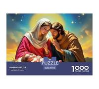 Puzzles Jesus - Religion 1000 Pieces Educational Games Christian Themes Decoration Puzzle Gifts for Men for Both Adults And Children 70x50cm/1000pcs