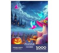 Puzzles Jumbie Pumpkins 1000 Piece Jigsaw Educational Games Halloween Theme Decoration Puzzle Gifts for Men for Kids And Adults 38x26cm/1000pcs