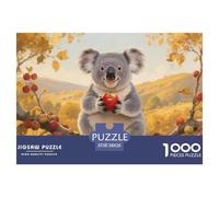 Puzzles Koala 1000 Piece Challenge Game for Adults,Autumn Orchard Impossible Jigsaw Puzzles 1000 Piece Educational Game Home Decoration 38x26cm/1000pcs