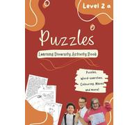 Puzzles Level 2a - LD Activity Book: Word-searches, mazes, dot-to-dots, spot the difference and more.