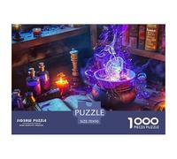 Puzzles Magic Book 1000 Piece Puzzles for Adults Educational Games The World in Books Gifts for Men Decoration Puzzle 70x50cm/1000pcs
