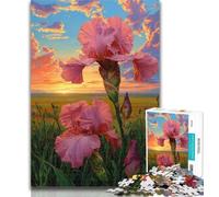 Puzzles Magical Crimson Flower 1000 Piece Jigsaw Puzzles for Adults Gifts,is Ideal As A Gift for The Whole Family Suitable for And 14 26x38cm