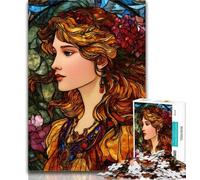 Puzzles Mayan Priestess 1000 Pieces Jigsaw Puzzles For Teens And Adults,Toys Educational Games Stress Relieving Great Gifts And Toys 26x38cm