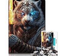 Puzzles Mechanical Tiger 1000 Piece Jigsaw Puzzle for Adults And Teenagers,Family Game Birthday Gifts.Challenge High Difficulty (50x75cm)