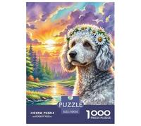 Puzzles Miniature Poodle 1000 Piece Jigsaw Educational Games Animal Theme Decoration Puzzle Gifts for Men for Kids And Adults 70x50cm/1000pcs