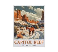 Puzzles Mit 1000 Teilen Puzzles Aus Papier，Capitol Reef National Park Utah，Puzzle 1000 Teile Für Erwachsene Lustige Kreative DIY-Spielzeuggeschenke Für Mädchen Und Jungen（38x26cm）-BF86