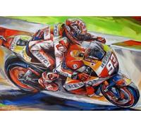 Puzzles, Motorcycle Racer Marcs Marquezs Posters，For Men'S Educational Toys, 1000 Pcs，Colourful Jigsaw，Irregular Jigsaw Memory Game BE230KA
