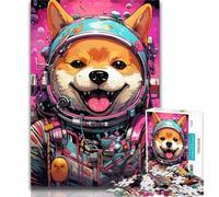 Puzzles Mutant Corgi Jigsaw Puzzles 1000 Pieces for Adults Teens,Toys Educational Games Stress Relieving Unique Home Decor And Gifts 50x75cm