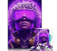 Puzzles Neon Warriors Puzzles for Teenagers 1000 Pieces,Decompressing Intellectual Educational Toy Great Gifts And Toys 26x38cm