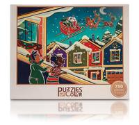 Puzzles of Color TWAS The Night Before Christmas by Lo'Vonia Parks - 750 Piece Puzzles for Adults, Artwork Jigsaw Puzzle & Adult Games for Game Night & Gift Giving with Family & Friends (20"x27")