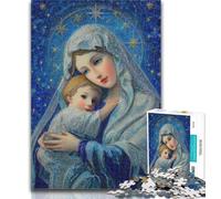 Puzzles Our Lady of Mary Puzzles for Teenagers 1000 Pieces,Decompressing Intellectual Educational Toy Great Gifts And Toys 50x75cm