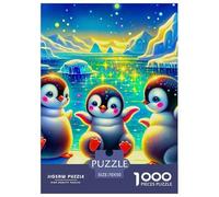 Puzzles Penguin 1000 Piece Puzzles for Adults Educational Games Animal Theme for Adults Gifts Decoration Puzzle 70x50cm/1000pcs