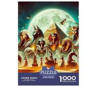 Puzzles Pharaoh 1000 Pieces Puzzles for Adults Educational Games Ancient Egypt for Adults Gifts Decoration Puzzle 70x50cm/1000pcs
