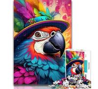 Puzzles Pirate Parrot 1000 Piece Jigsaw Puzzles for Teenagers,is Ideal As A Gift for The Whole Family Suitable for And 14 75x50cm