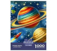 Puzzles Planet 1000 Pieces for Adults Jigsaw Educational Games Universe Theme Home Decoration Gifts for Men for Both Adults And Children 38x26cm/1000pcs