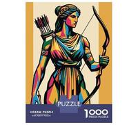 Puzzles Pour Adolescents 1000 Artemis Goddess of Nature Puzzles Pour Adultes Jeu Manuel D'assemblage De Motifs Offre Spéciale Pour Toute La Famille 70x50cm/1000pcs