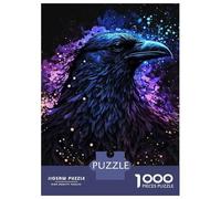 Puzzles Pour Adolescents 1000 Crow Art Puzzles Pour Adultes Jeu Manuel D'assemblage De Motifs Offre Spéciale Pour Toute La Famille 52x38cm/1000pcs