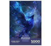 Puzzles Pour Adolescents 1000 Pièces Blue Phoenix Puzzles Pour Adultes, Jouets Anti-stress, Décoration Murale, Cadeaux D'anniversaire Et Cadeaux Uniques 38x26cm/1000pcs