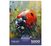 Puzzles Pour Adolescents 1000 Pièces The Lazy Ladybug Puzzles Pour Adultes Jeu De Réflexion Pour Améliorer La Mémoire Activités Amusantes À La Maison 70x50cm/1000pcs