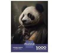 Puzzles Pour Adolescents 1000 Pièces Wisdom of The Panda Puzzles Pour Adultes, Jouets Anti-stress, Décoration Murale, Cadeaux D'anniversaire Et Cadeaux Uniques 38x26cm/1000pcs
