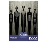 Puzzles Pour Adolescents - Puzzles De 1000 Pièces Abstract Figures Painting Puzzles Pour Adultes - Jeu De Réflexion - Décoration Murale - Cadeaux Anti-stress 38x26cm/1000pcs