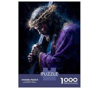 Puzzles Pour Adolescents - Puzzles De 1000 Pièces Jesus Carrying The Cross Puzzles Pour Adultes - Jeu De Réflexion - Décoration Murale - Cadeaux Anti-stress 70x50cm/1000pcs