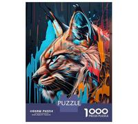 Puzzles Pour Adolescents - Puzzles De 1000 Pièces LYNX Panorama Set Left 1 Puzzles Pour Adultes - Jeu De Réflexion - Décoration Murale - Cadeaux Anti-stress 70x50cm/1000pcs