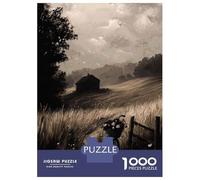 Puzzles Pour Adolescents - Puzzles De 1000 Pièces Vintage Countryside Escape - Serene Rural Landscape Puzzles Pour Adultes - Jeu De Réflexion - Décoration Murale - Cadeaux Anti-stress 70x50cm/1000pcs