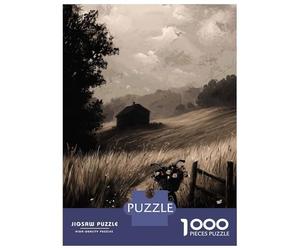 Puzzles Pour Adolescents - Puzzles De 1000 Pièces Vintage Countryside Escape - Serene Rural Landscape Puzzles Pour Adultes - Jeu De Réflexion - Décoration Murale - Cadeaux Anti-stress 70x50cm/1000pcs