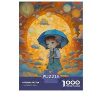 Puzzles Pour Adultes 1000 Pièces Cute Child Oil Painting Puzzle Pour Adultes Jeux Relaxants Assemblage De Motifs Cadeaux Pour Les Amis Et La Famille 70x50cm/1000pcs