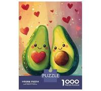 Puzzles Pour Adultes 1000 Pièces True Avocado Love Puzzle Pour Adultes Jeux Relaxants Assemblage De Motifs Cadeaux Pour Les Amis Et La Famille 70x50cm/1000pcs