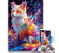 Puzzles Spirit Fox Puzzles for Teenagers 1000 Pieces,Decompressing Intellectual Educational Toy Great Gifts And Toys 50x75cm