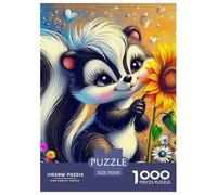 Puzzles Squirrel 1000 Piece Jigsaw Challenge Toy Forest Animal Theme Decoration Puzzle Ladies' Gifts for Both Adults And Children 70x50cm/1000pcs