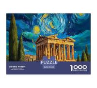 Puzzles Temple of Artemis 1000 Pieces for Adults Jigsaw Educational Games Great Architecture Ladies' Gifts Decoration Puzzle 70x50cm/1000pcs