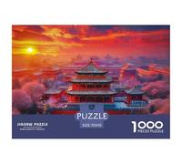 Puzzles The Forbidden City 1000 Piece Puzzles for Adults Educational Games Great Architecture Ladies' Gifts Decoration Puzzle 70x50cm/1000pcs