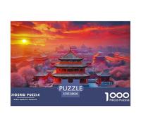 Puzzles The Forbidden City 1000 Pieces Puzzles for Adults Educational Games Great Architecture Gifts for Men Decoration Puzzle 38x26cm/1000pcs
